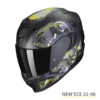 Scorpion Motorhelmen EXO 520 Evo Melrose 2 Scorpion Motorhelmen EXO 520 Evo Melrose -Motorfiets Uitrusting Winkel 112180 01 172 411 311 04