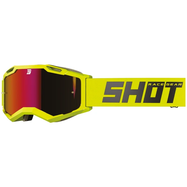 Shot Helmaccessoires Iris 2.0 Solid Neon Yellow 3 Shot Helmaccessoires Iris 2.0 Solid Neon Yellow