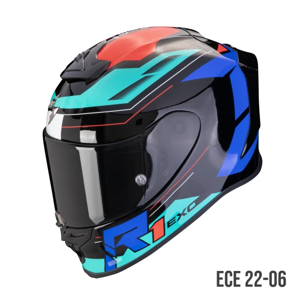 Scorpion Motorhelmen EXO R1 Air EVo Blaze 3 Scorpion Motorhelmen EXO R1 Air EVo Blaze